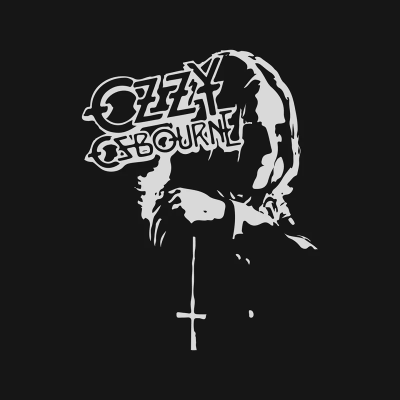 Ozzy Osbourne Prayer Black Sabbath Mouse Pad