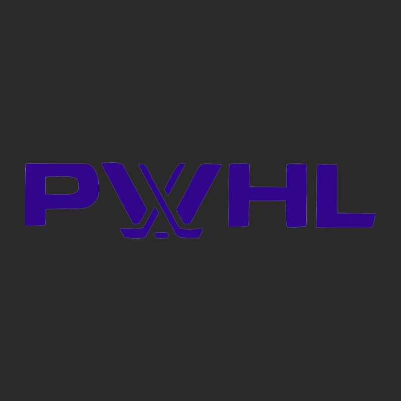 PWHL (Premier Women's Hockey League) Logo in Purple Baseball Cap