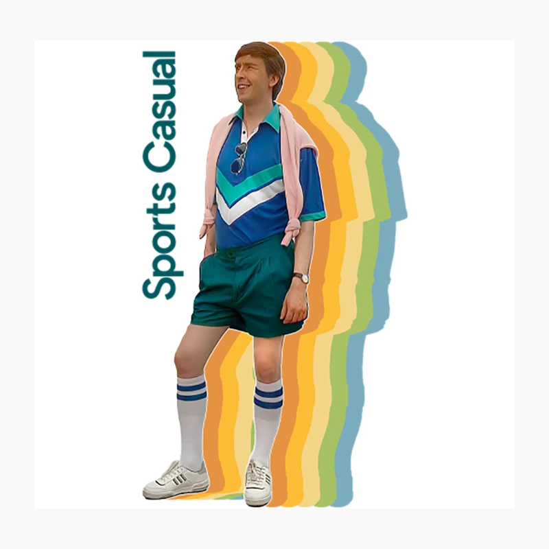 Alan Partridge  Sports Casual Throw Pillow