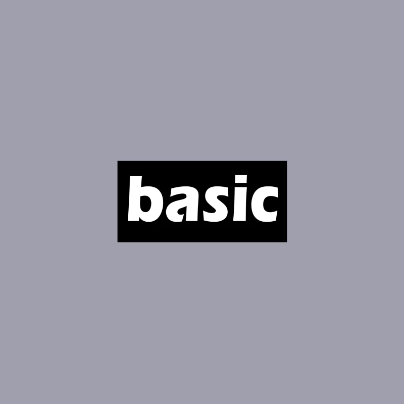 Basic Typography Design iPhone Case