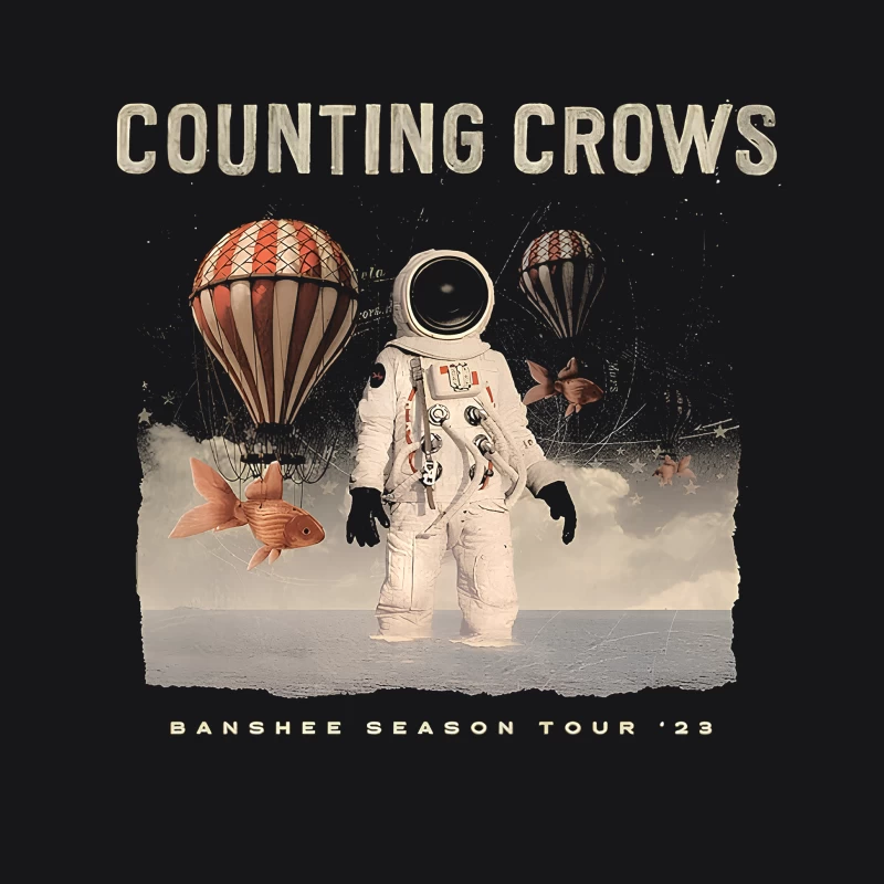 Counting Crows Moon Man Male Pullover Hoodie