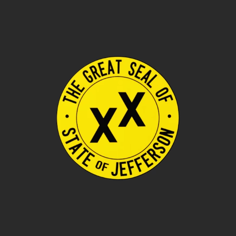 Great Seal of the State of Jefferson Baseball Cap