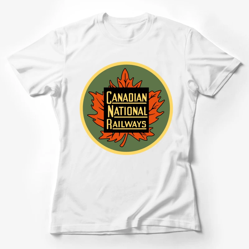 Canadian National Railways Female T-Shirt