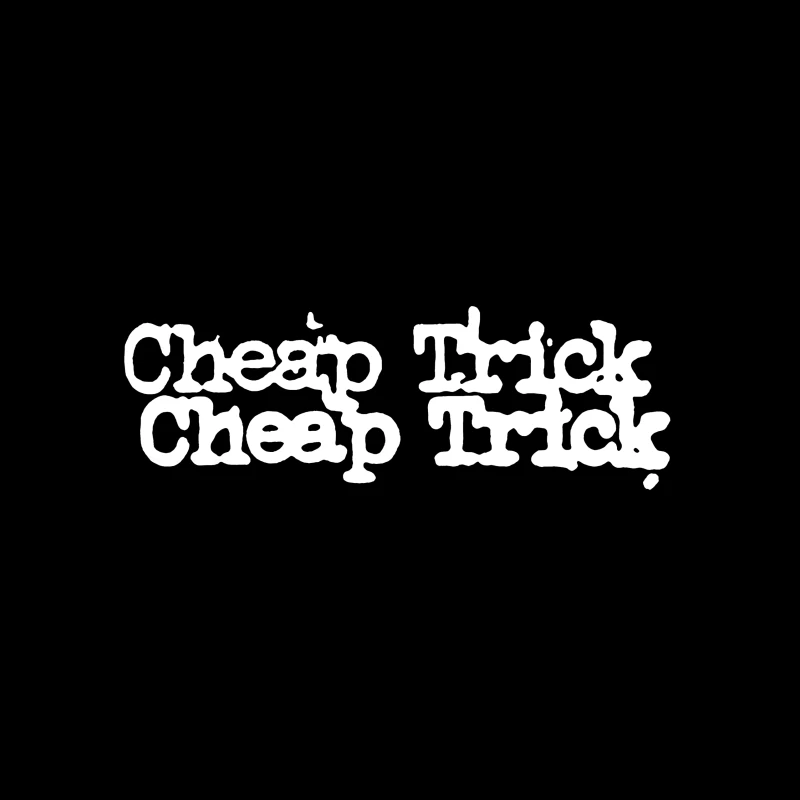 Cheap Trick Logo Throw Pillow