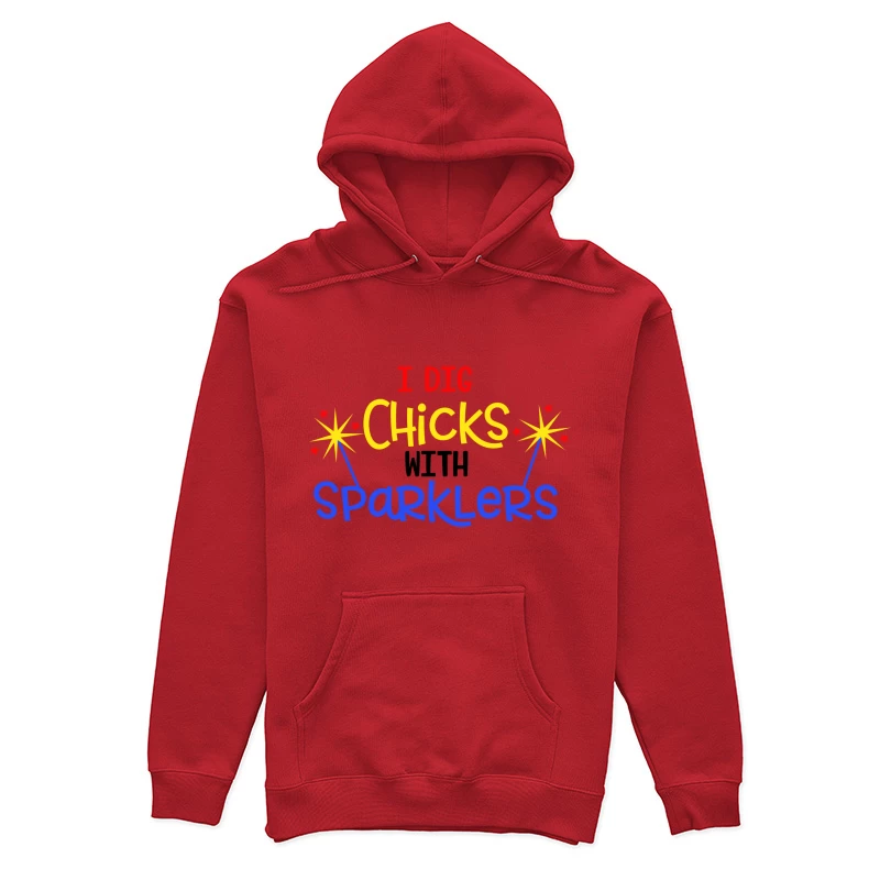 Message Amusant avec Étincelles Femme Sweat à capuche