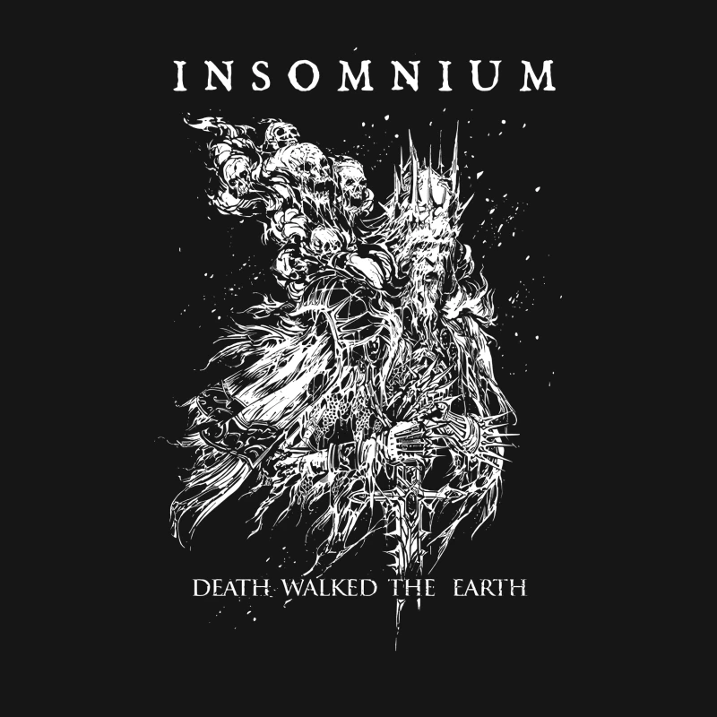 Insomnium Death Walked The Earth Male T-Shirt