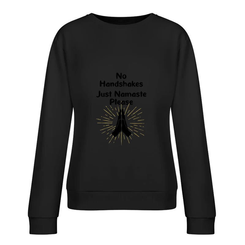 Explosion d'étoiles dorées Femme Sweat-shirt à enfiler