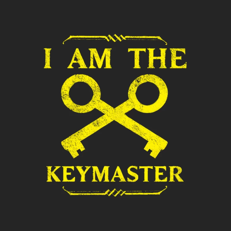 I am the Keymaster (for him) distressed Female Pullover Sweatshirt