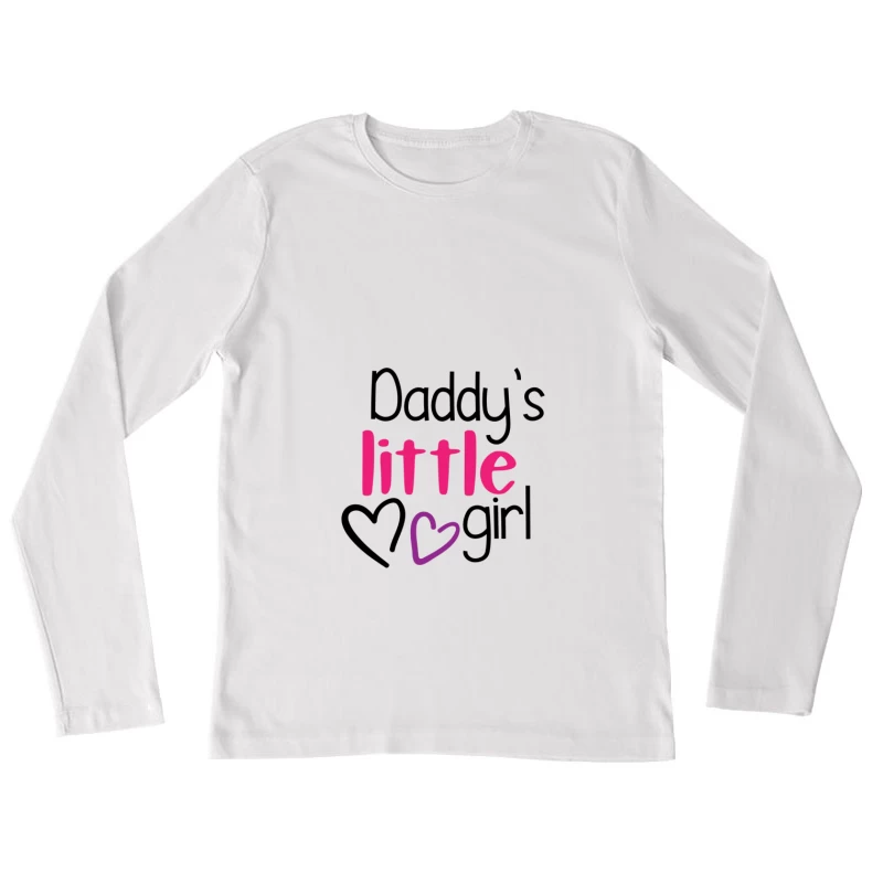 Joli design avec petit cœur Femme Manches Longues T-Shirt