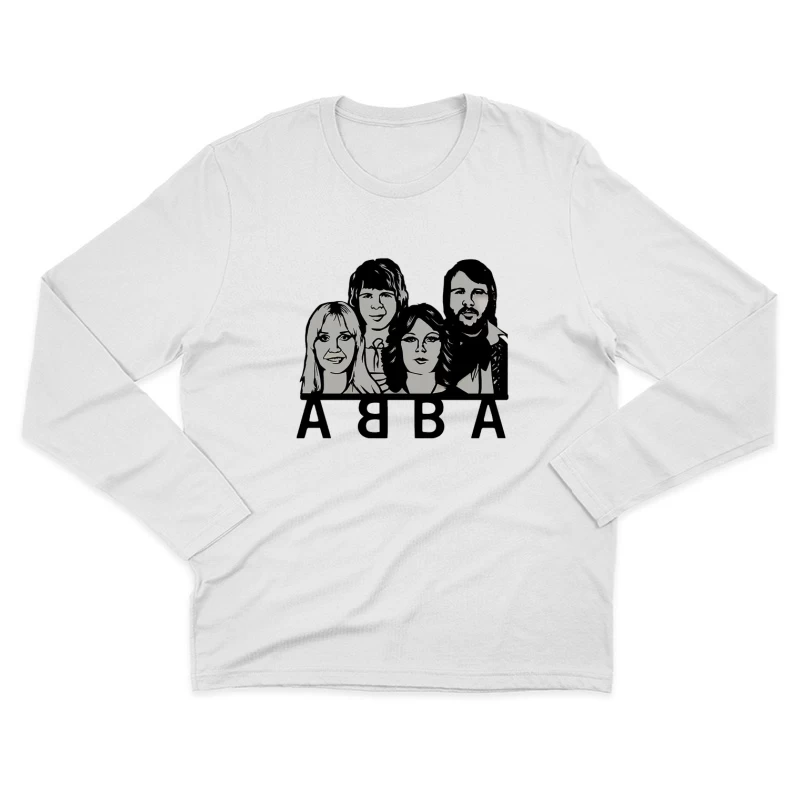 Abba Band Male Long Sleeve T-Shirt