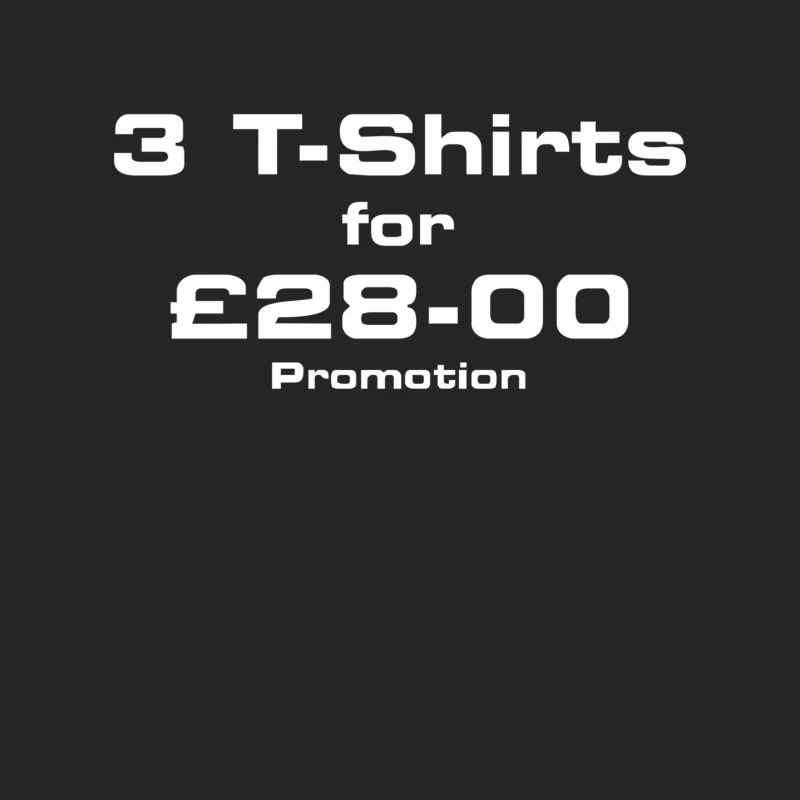 promotion - 3 Tshirts for £28-00 Female Pullover Sweatshirt
