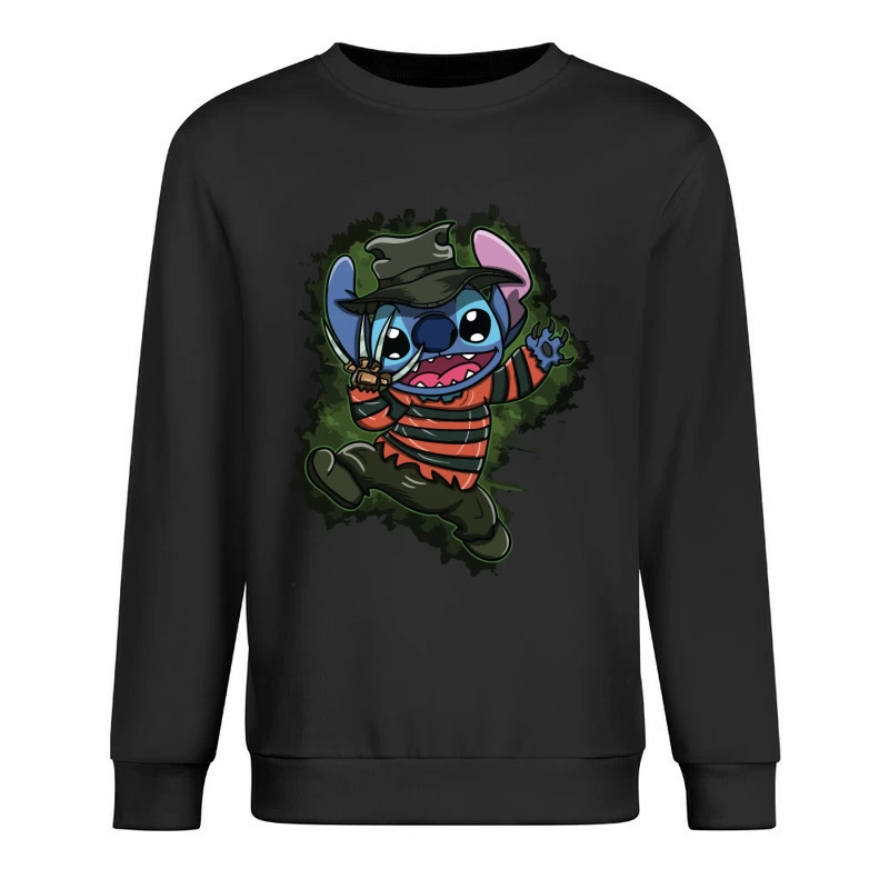 Cartoon Horror Parody Character Male Pullover Sweatshirt