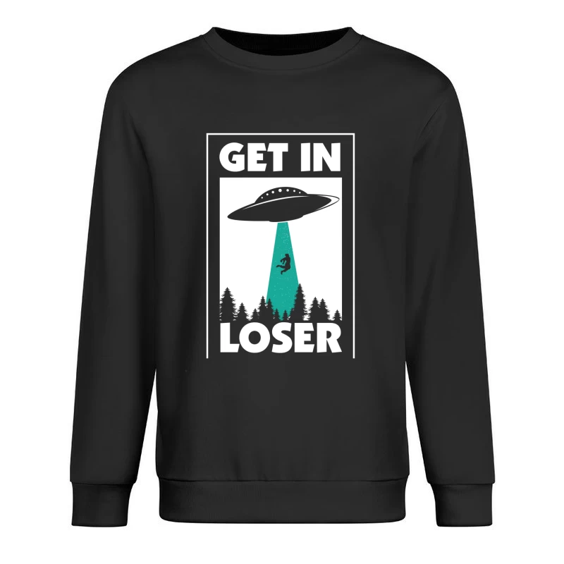 Enlèvement extraterrestre humoristique Homme Sweat-shirt à enfiler