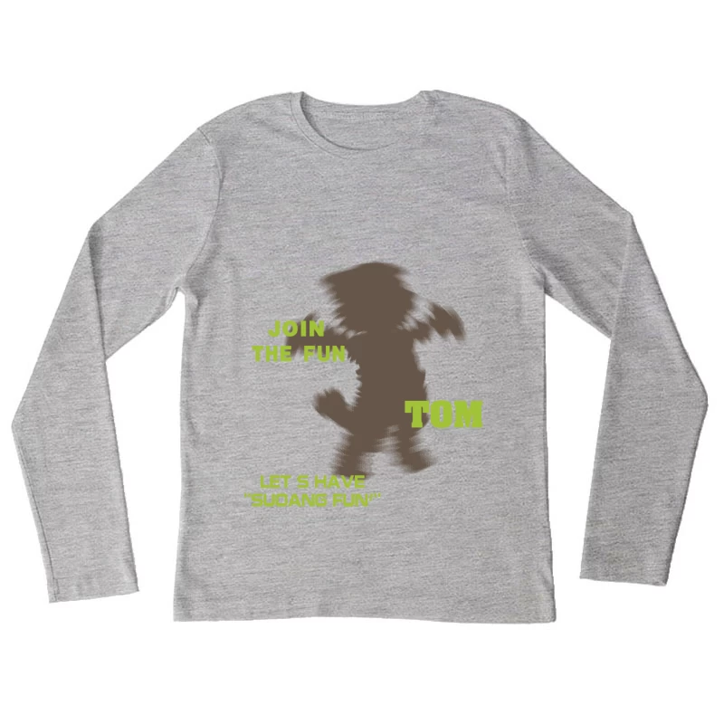 Spielspaß mit Tom Damen Langarm T-Shirt