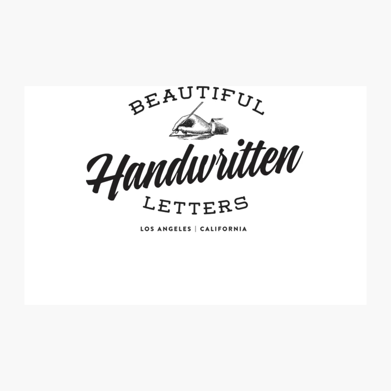 Beautiful Handwritten Letters Travel Mug