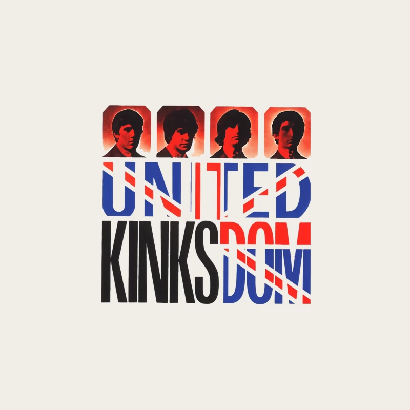 The Kinks United Kingdom Pop Art Album Cover Design Bucket Hat