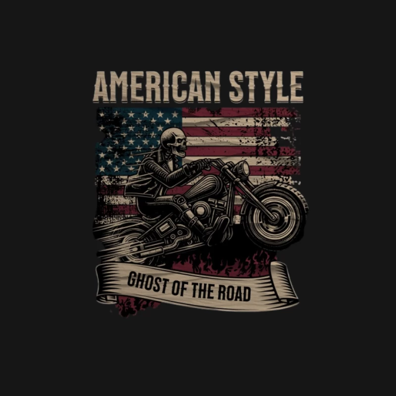 Amerikanischer Geisterfahrer Herren T-Shirt