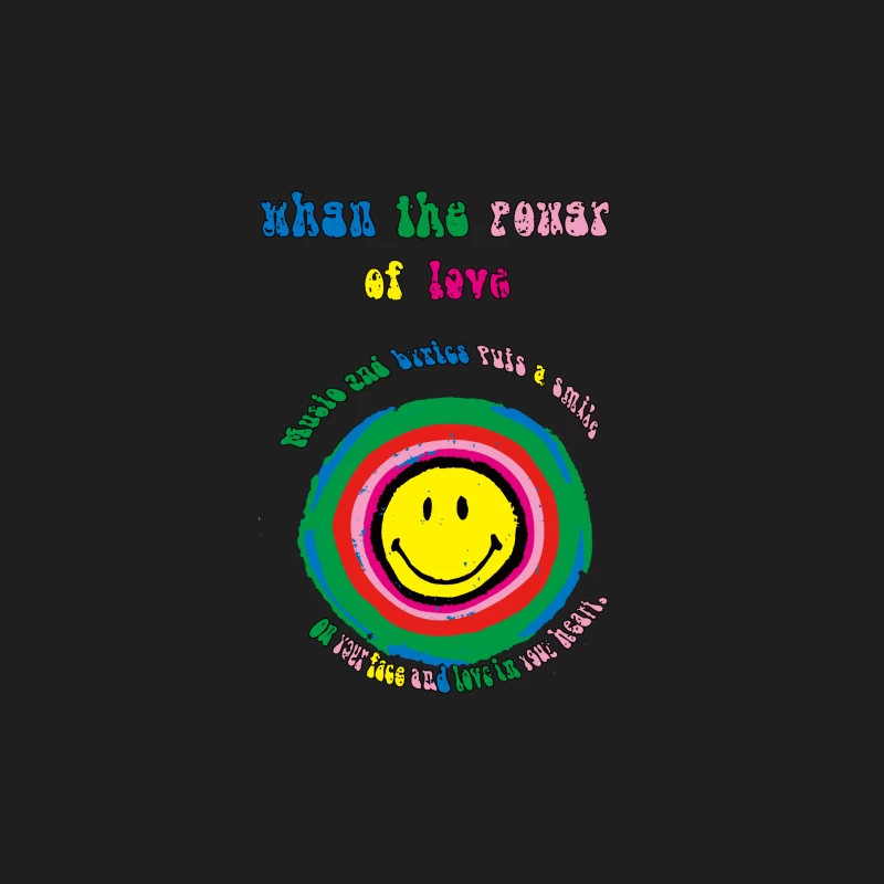 Kraft der Liebe Smile-Design Herren Tanktops
