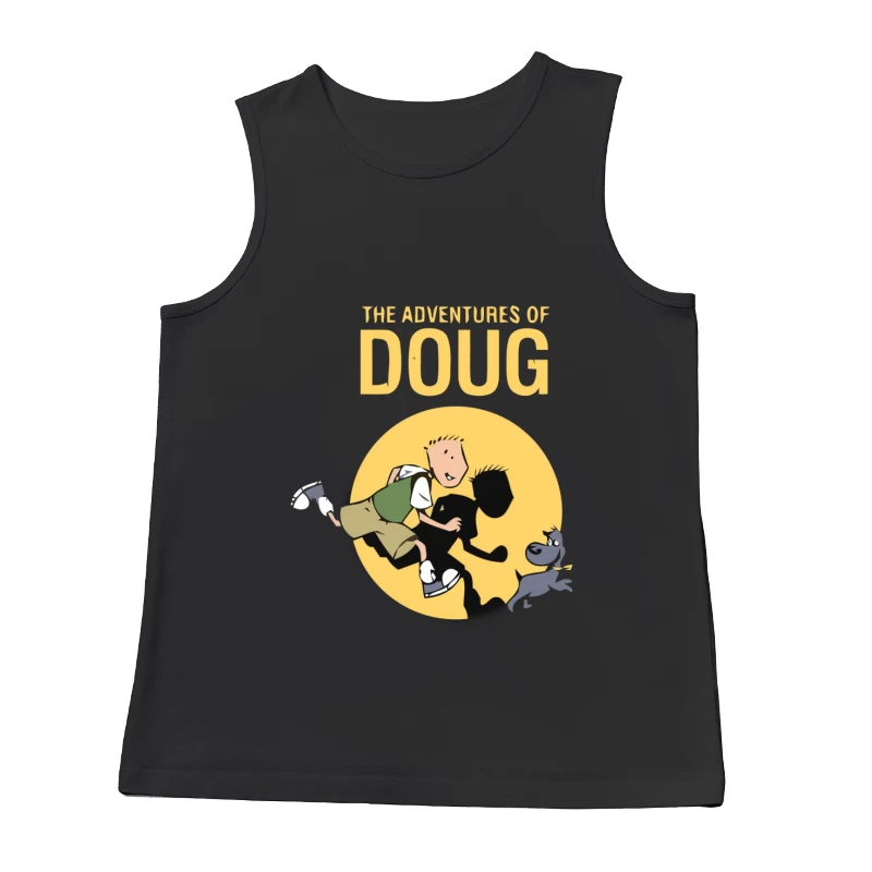 The Adventures of Doug - Classic 90s Animated Series Logo Male Tank Top