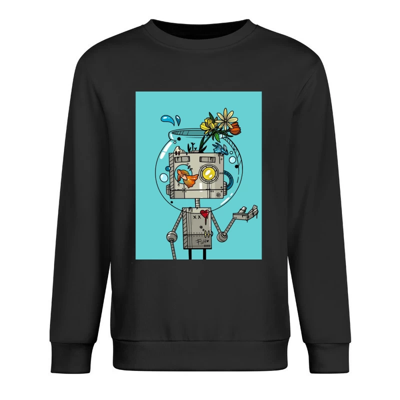 Sandybot Male Pullover Sweatshirt