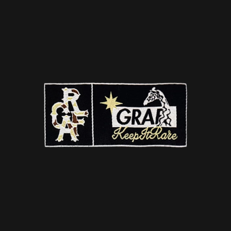 Grafik Design mit Giraffe und Stern Herren Langarm T-Shirt