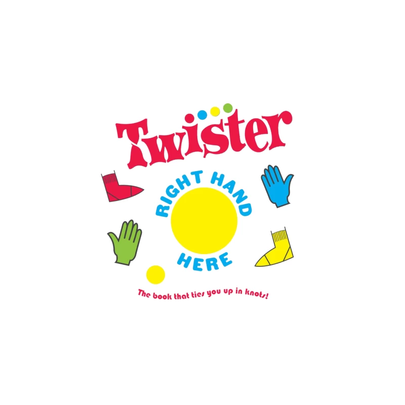 Twister Lets Play Game Mouse Pad