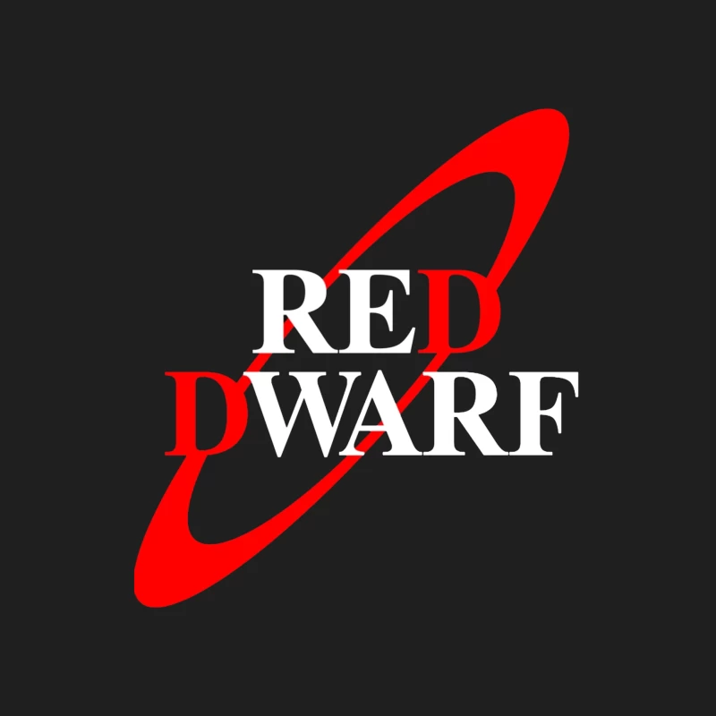 Red Dwarf Science Fiction TV Series Logo Male Tank Top