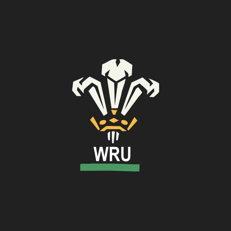 New Official Wru Welsh Rugby Printed Contrast Bucket Hat