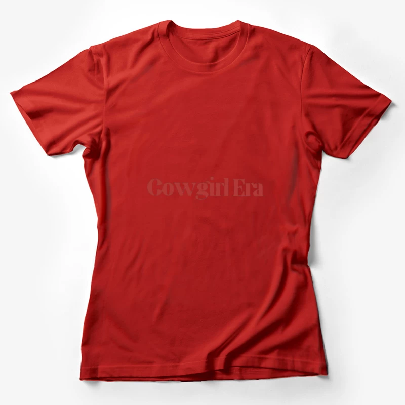 Design du Logo Cowgirl Era Femme T-Shirt