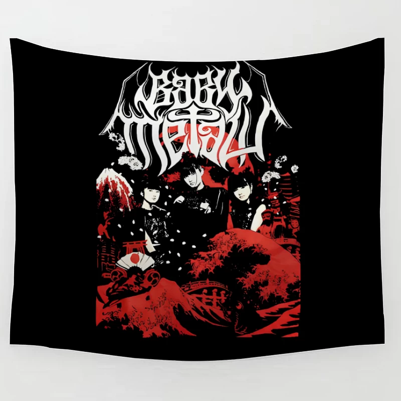 Babymetal Kawaii Tapestry