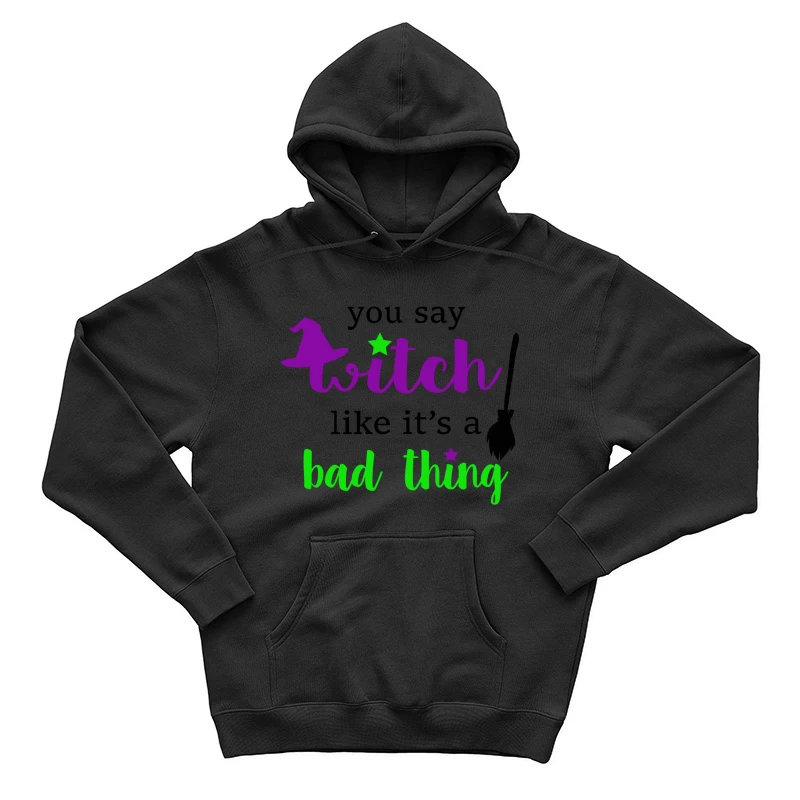 Thème de sorcière amusant Homme Sweat à capuche