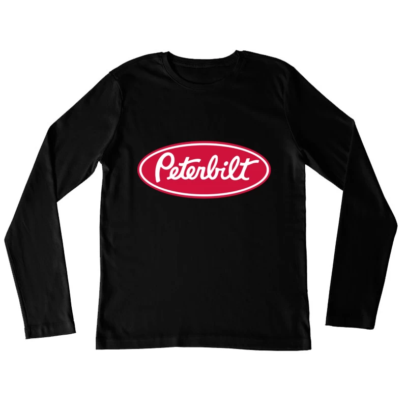 Peterbilt Logo Female Long Sleeve T-Shirt
