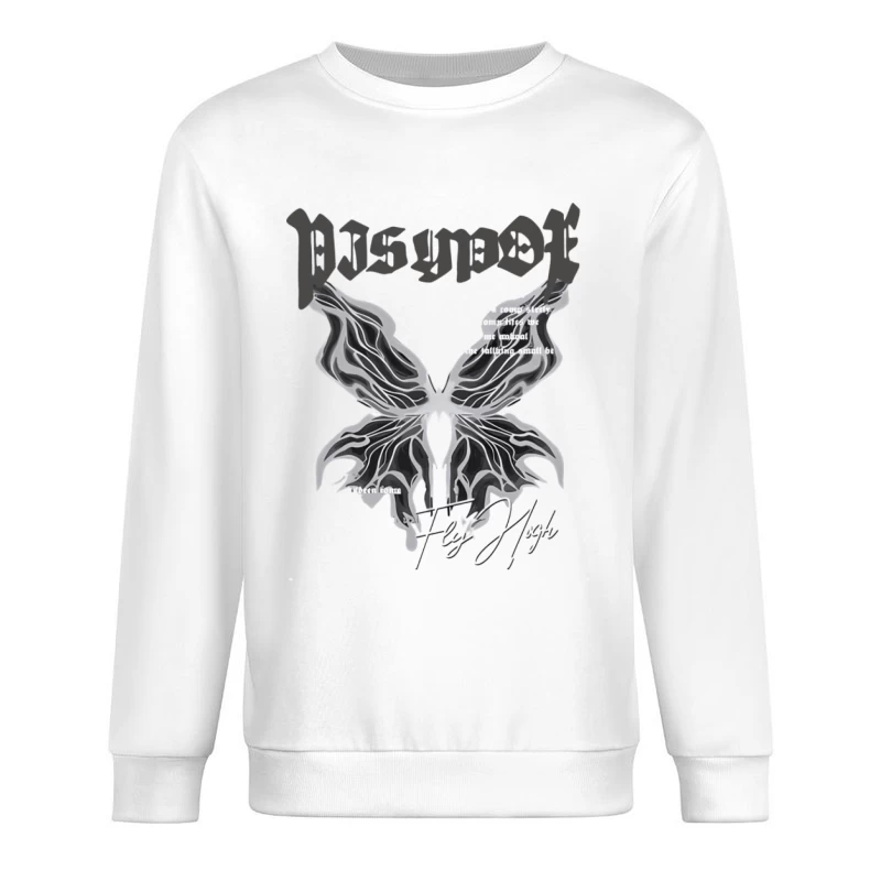 Psychedelische Butterfly Kunst Herren Pullover Sweatshirt