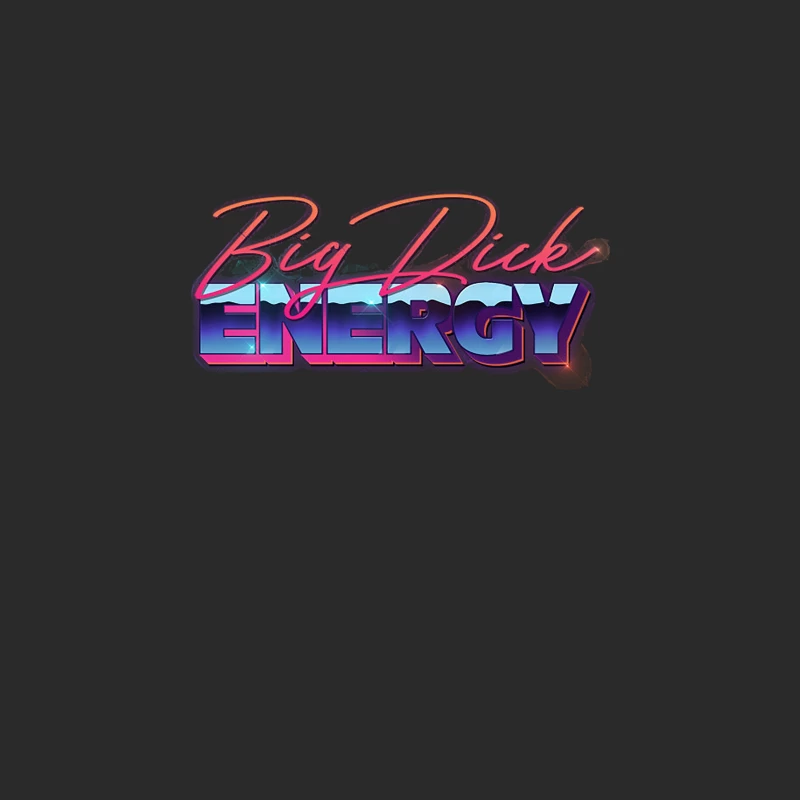Big Dick Energy - 80s Aesthetic Design Baseball Cap