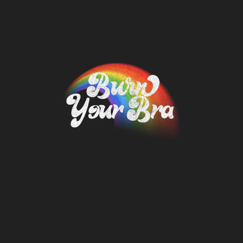Burn Your Bra! Feminist Statement Design Bucket Hat