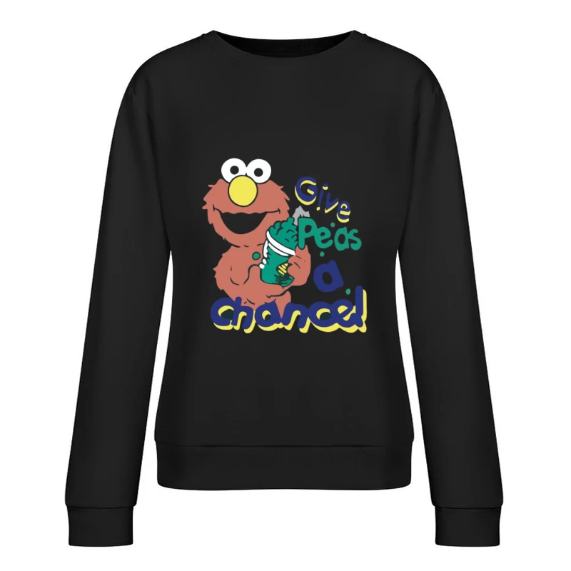 Dai una possibilità ai piselli Felpa pullover Donna