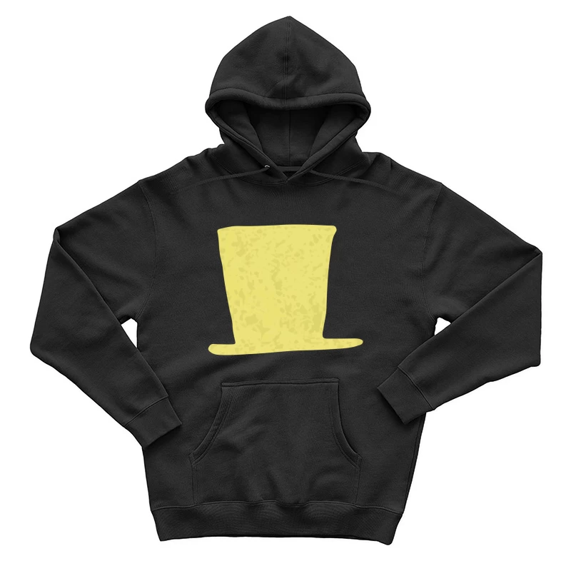 Chapeau haut de forme jaune Homme Sweat à capuche