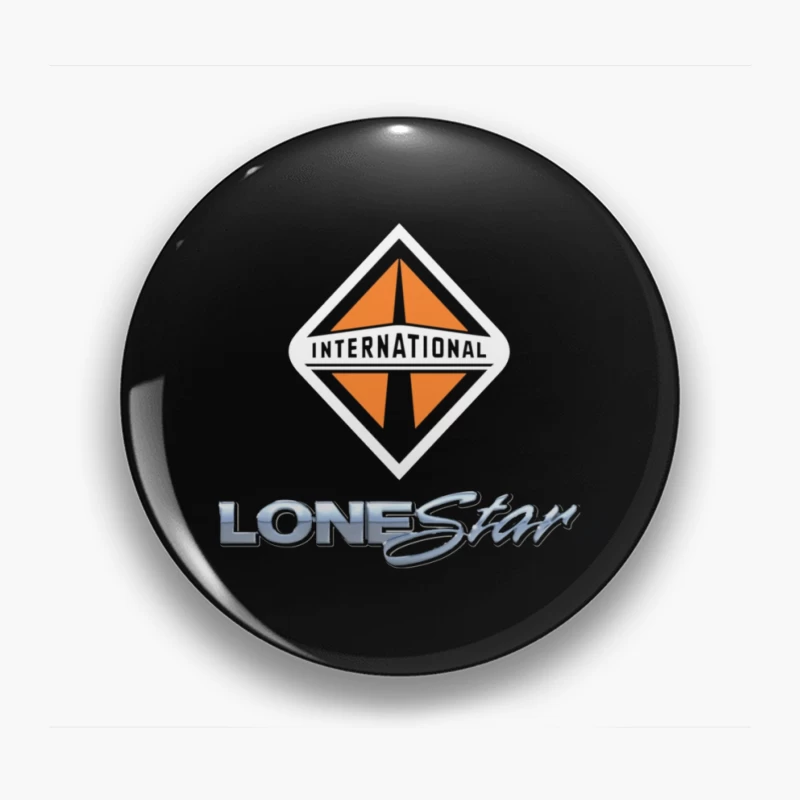 International Lonestar Truck Manufacturing Logo Design Pin