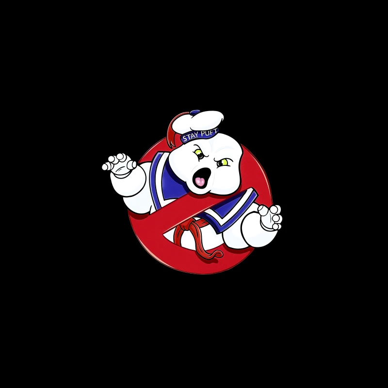 Stay Puft Marshmallow Man from Ghostbusters Desk Mat