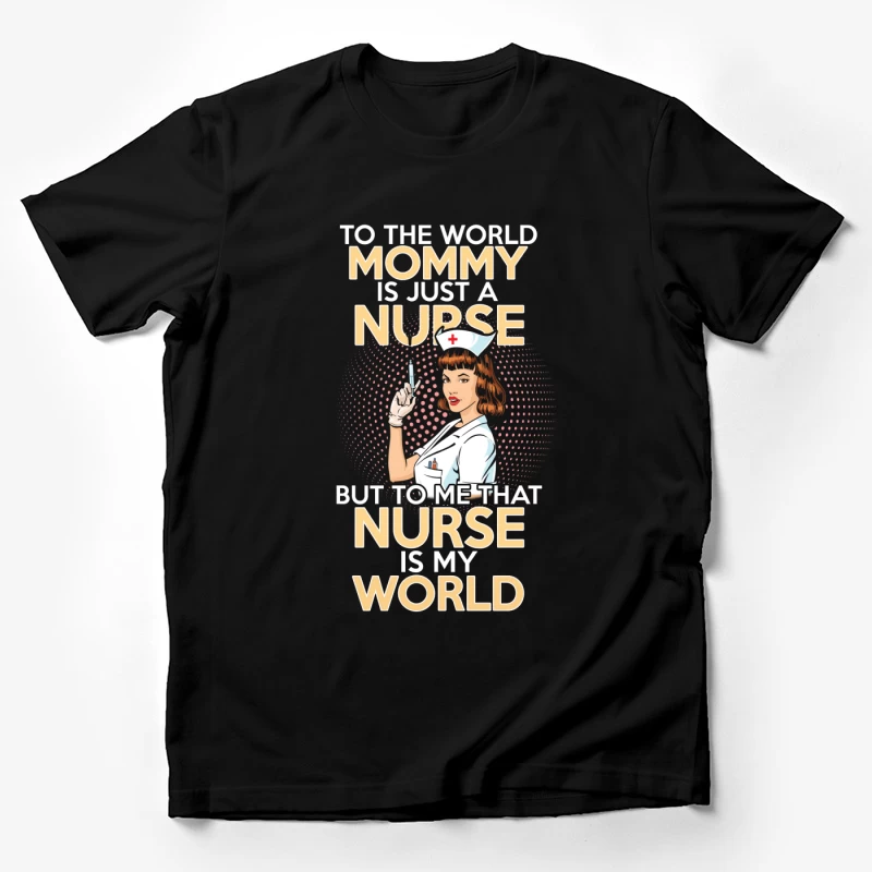 Maman infirmière, mon monde Homme T-Shirt