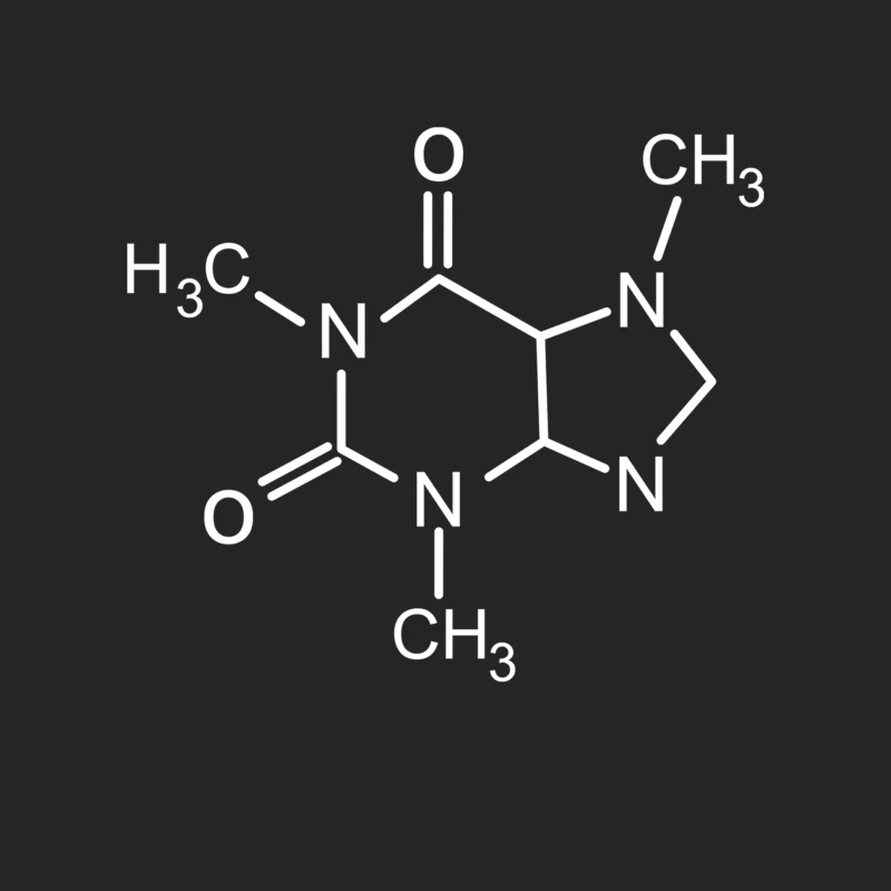 Caffeine Molecule Game Male Pullover Sweatshirt