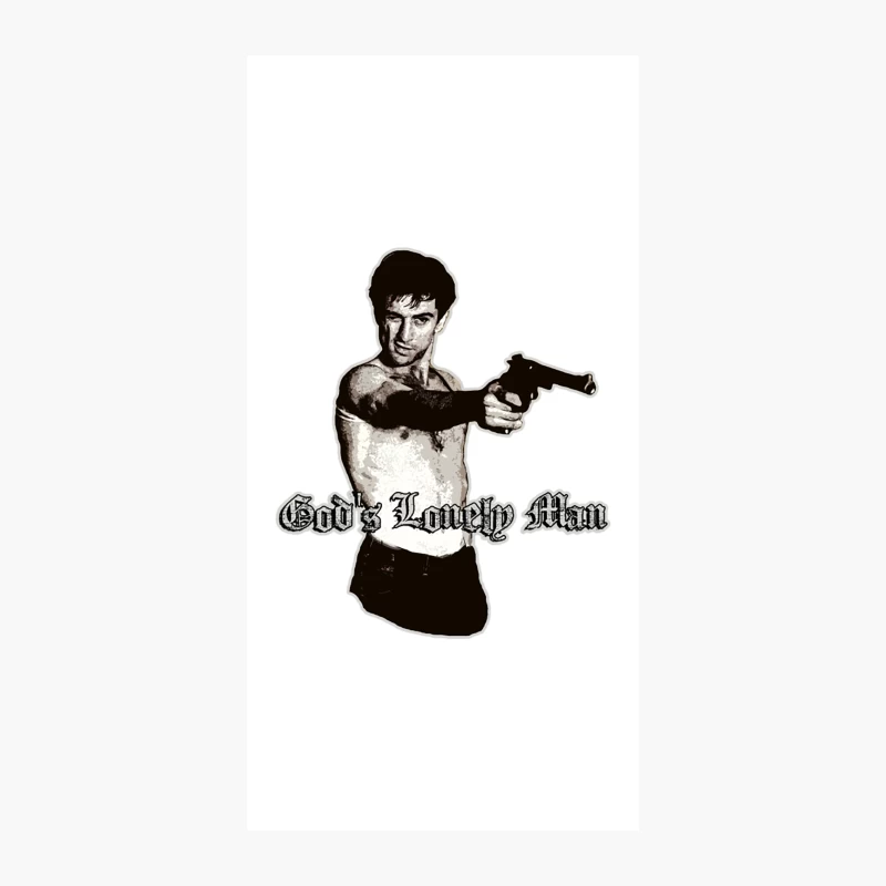 Taxi Driver - God_s Lonely Man iPhone Case