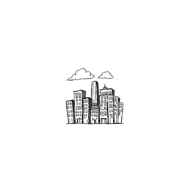 Cityscape at Night Coffee Mug