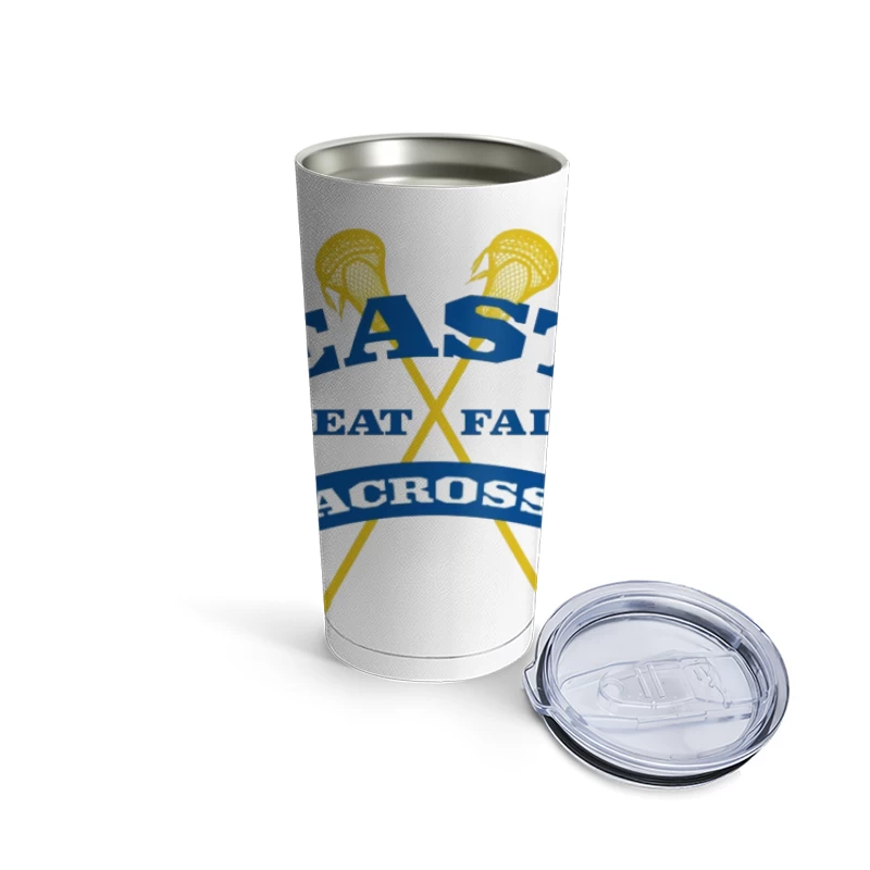 East Great Falls Lacrosse Travel Mug