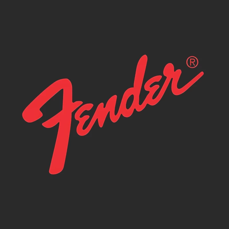 Fender Musical Instruments Corporation Red Logo Baseball Cap