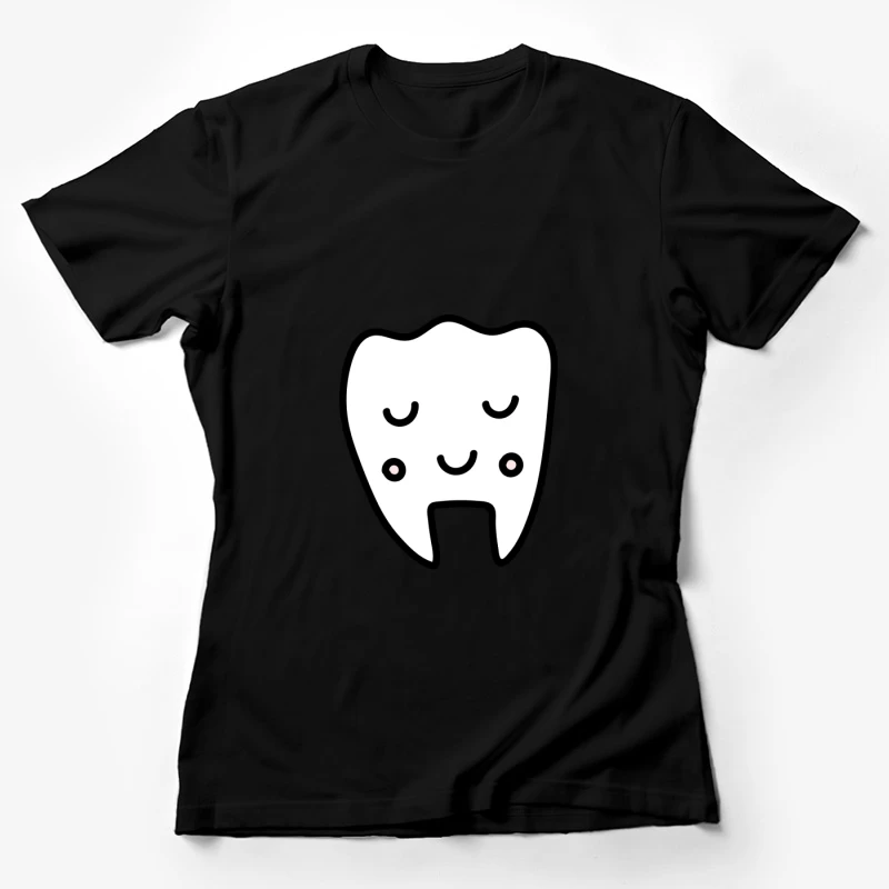 Illustration de dent heureuse Femme T-Shirt