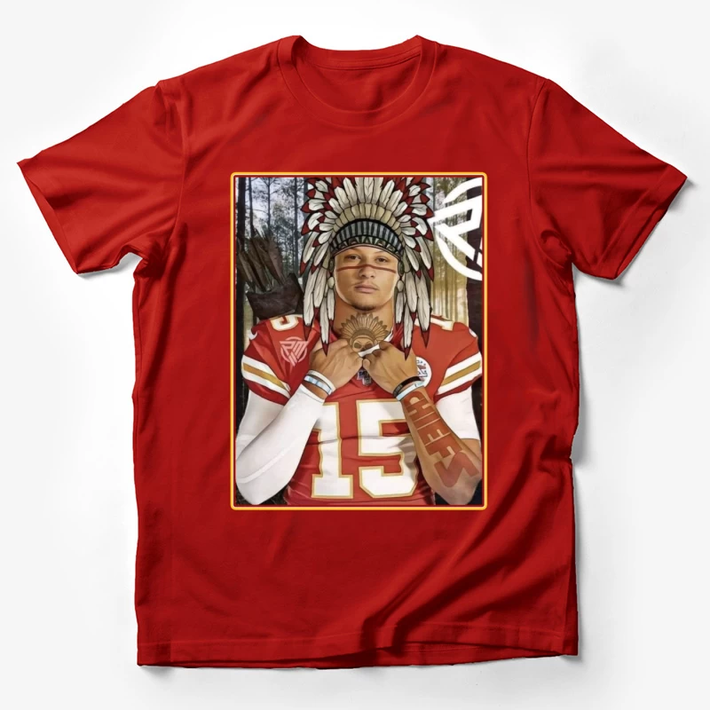 Football - Kansas City Chiefs - Patrick Mahomes - THE CHIEF CHIEF Male T-Shirt