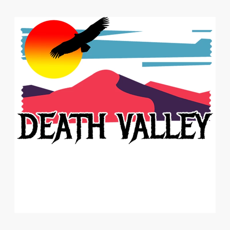 Death Valley - Addams Family Travel Badge Throw Pillow