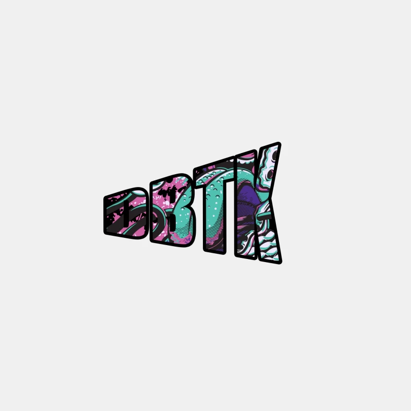 Vibrant Abstract Logo Design Male Tank Top
