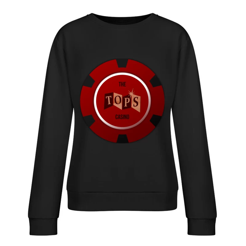Tops Hotel & Casino Fallout Female Pullover Sweatshirt